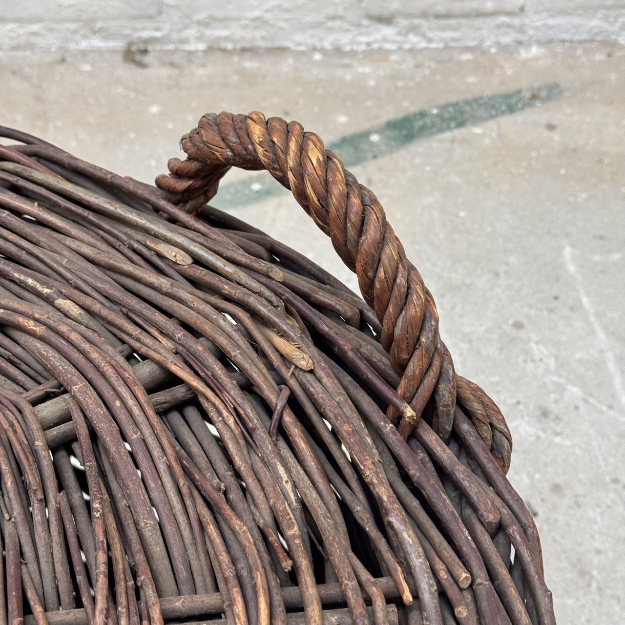 Antique Basket Wicker