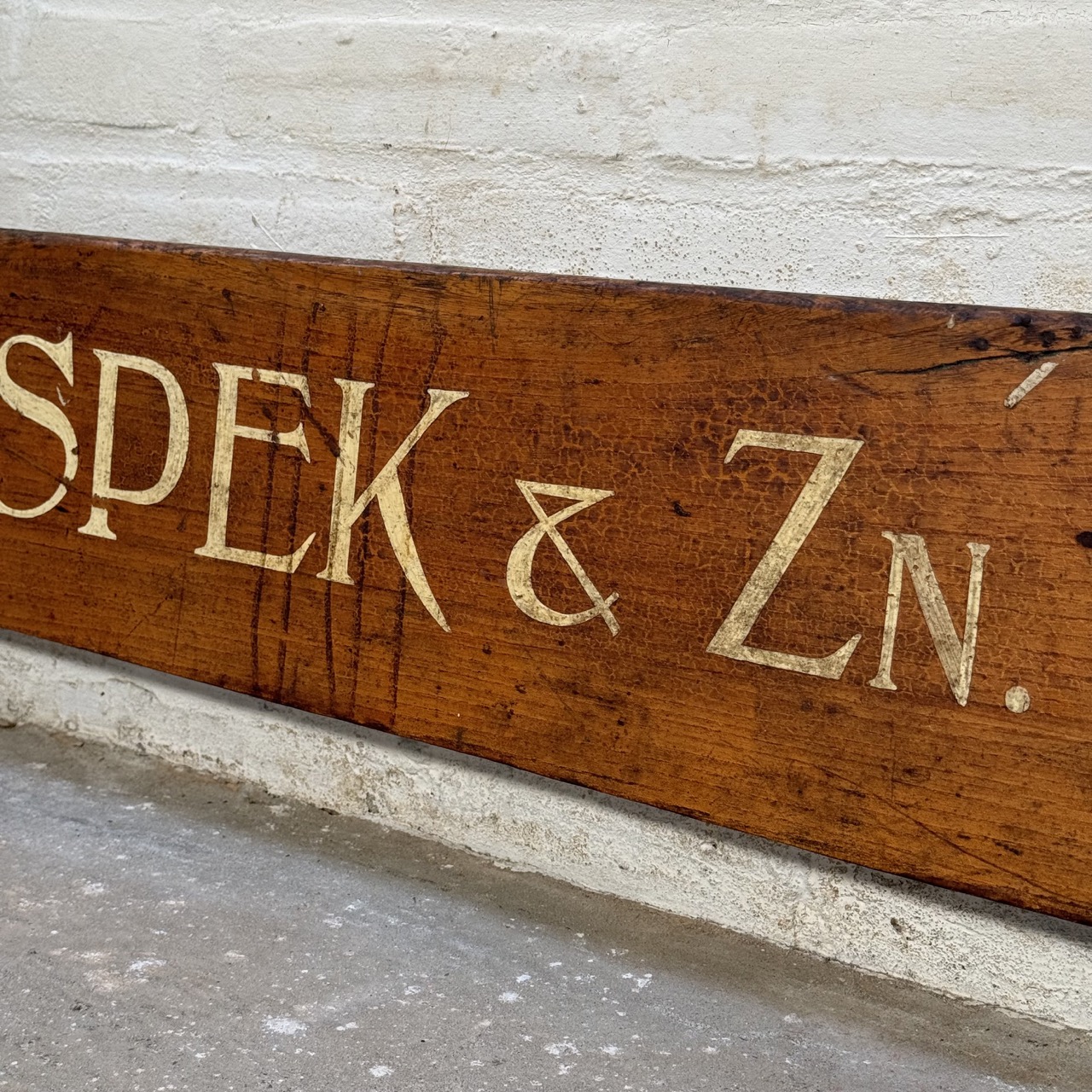 Antique Signing J. Spek & Zn 